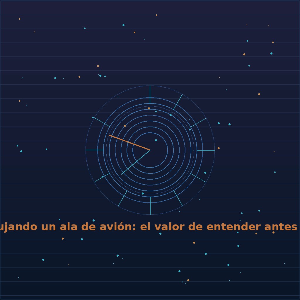 Seis meses dibujando un ala de avión: el valor de entender antes de automatizar