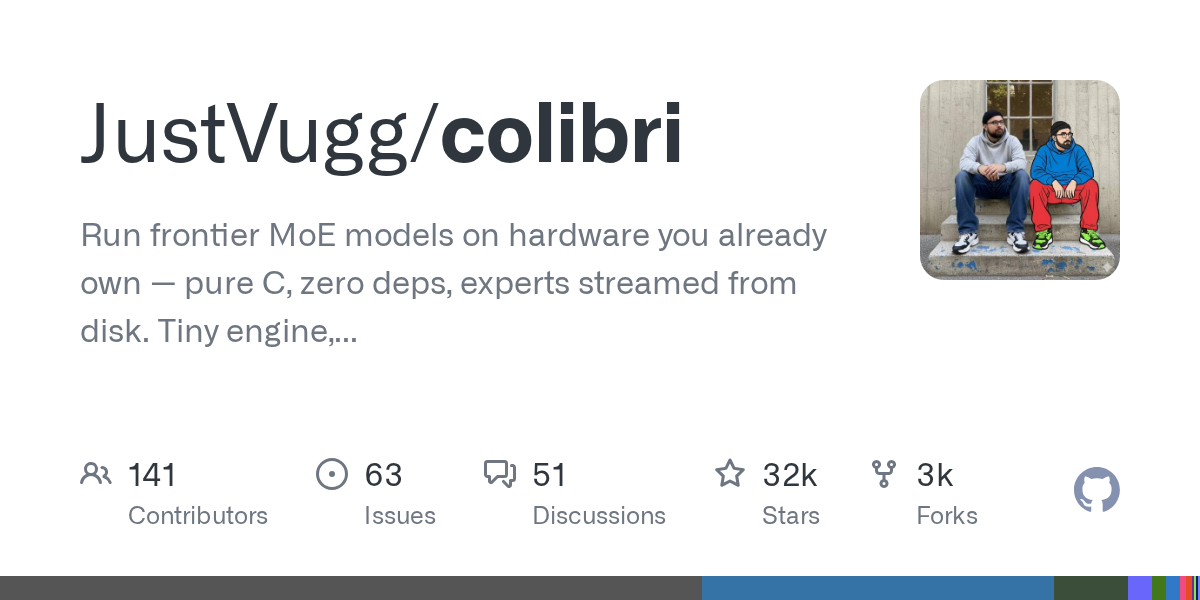 Colibrì — tiny engine, immense model