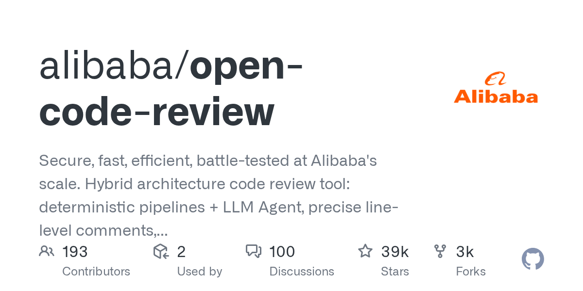 OpenCodeReview en GitHub