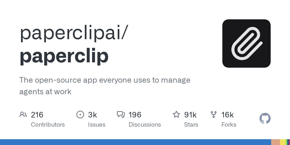 Paperclip, plataforma de organización de agentes